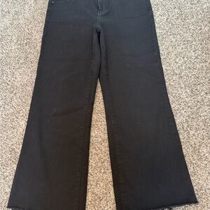 Liverpool Los Angeles Abby High Rise Ankle Skinny Black Jeans